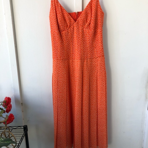 vintage Kay Unger Polka Dot Dress Size 2 - Picture 7 of 14